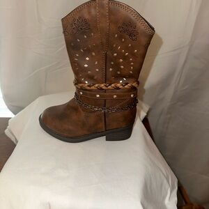Brown Kids Boots